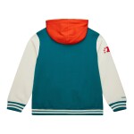 Mitchell & Ness Pánská bunda Miami Dolphins NFL Courtside Fleece Full-Snap Velikost: 2XL