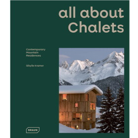 Kniha - All about Chalets, Sibylle Kramer, zelená barva, papír