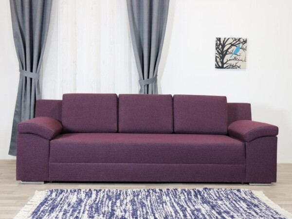 Nábytek VACULÍK Pohovka PETRA - rozkládací VARIANTA PROVEDENÍ: (š): 255 cm - opěry MAX (55 cm)
