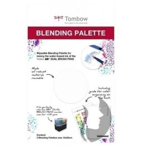 Tombow Paleta na míchání barev 3 ks