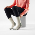 Dámské merino turistické ponožky SMARTWOOL Women's Hike Classic Edition Full Cushio, Ash velikost: 42-45 (L)