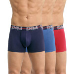 Pánské boxerky 3 ks DIM POWERFUL BOXERS 3x - DIM - červená XL