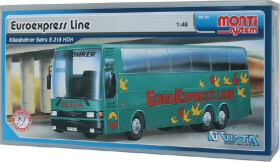 Stavebnice Monti System MS 33 Euroexpress Line Bus Setra 1:48 v krabici 31,5x16,5x7,5cm