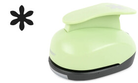 Děrovačka dekorační 75mm - Kytka 34