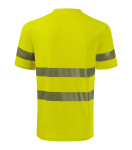 HV Dry tričko unisex fluorescenční žlutá 2XL