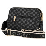 Stylová dámská koženková crossbody Maria, černá