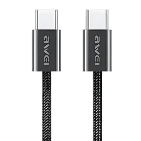 Awei CL-219T USB-C - USB-C černý / Kabel / 60W / 1 m (CL-219T)