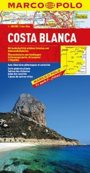 Costa Blanca/mapa