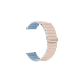 Aligator Řemínek silikonový magnetický / 22mm / růžovo-modrý (22AW0035)