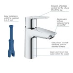 GROHE - QuickFix Start Umyvadlová baterie s výpustí Push-Open, studený start, chrom 23551002