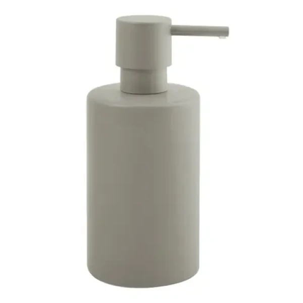 Spirella TUBE-Matt dávkovač mýdla matná taupe / keramika / 300 ml (7610583210968)
