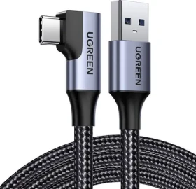 Ugreen černá / Kabel USB-A - USB-C / 1 m / 5 Gbit/s (20299)