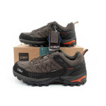 CMP Rigel pánské nepromokavé trekové boty FITGO kůže 41