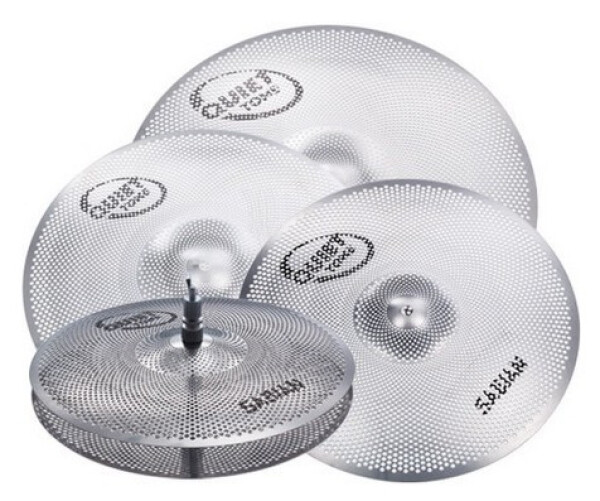 Sabian QTPC504 Quiet Tone Practice Cymbal Set