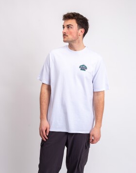 Tričko Patagonia M's Great Waves Responsibili-Tee® White