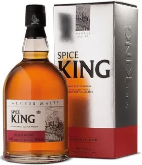 Wemyss Spice King #001 / Whisky blended malt / Skotsko / 46 % / 0,7 l / Kořeněná, nakouřená (040232144950)