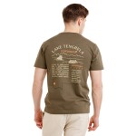 Bushman Pánské tričko Wamukot, khaki XXL
