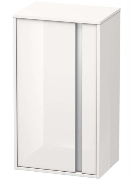 DURAVIT - Ketho Skříňka vysoká 88x50x36 cm, levá, lesklá bílá KT1266L2222
