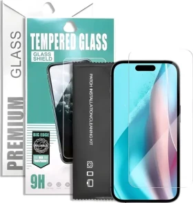 TelForceOne Tvrzené sklo 2,5D Premium pro Apple iPhone 13 / 13 Pro / 14 6,1" / Ochranné sklo / 2,5D (OEM101996)