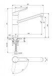 IDEAL STANDARD Dřezová baterie, BlueStart,chrom BC135AA