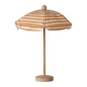 Maileg Plážový slunečník pro myšky Maileg – Soft Coral, růžová barva, textil