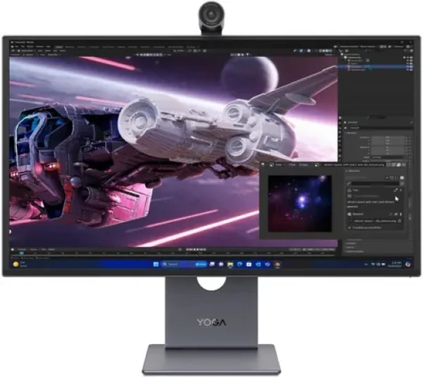 26.5" Lenovo Yoga Pro 27UD-10 / QD-OLED / 3840 × 2160 / 16:9 / 1.5M:1 / 0.03ms / 250 cd-m2 / HDMI+DP (67E5RAC2EU)