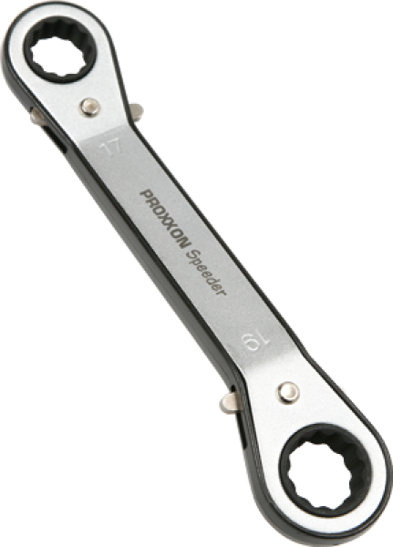 Multipick Očkoplochý ráčnový klíč (17mm + 19mm)