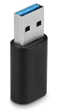 Lindy USB-A - USB-C černá / Adaptér / USB 3.2 (41904)
