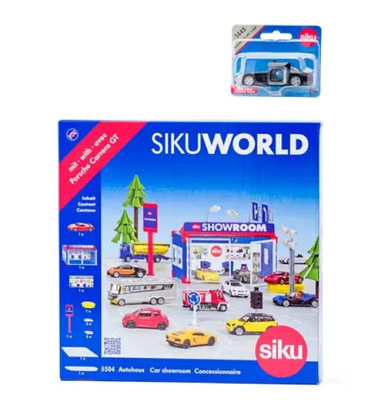 SIKU World - autosalón s autem
