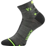 VOXX Ponožky sportovní slabé MAYOR se stříbrem SVĚTLE ŠEDÉ (3 páry) 39-42 101564