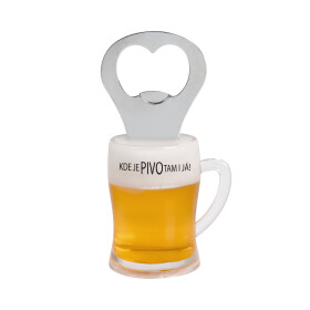 Otvírák s magnetem - Kde je pivo - Albi