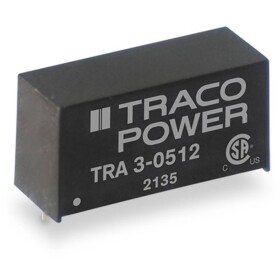 TracoPower TRA 3-2411 DC/DC měnič napětí do DPS 24 V/DC 5 V/DC 600 mA 3 W Počet výstupů: 1 x Obsah 10 ks