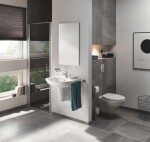 GROHE - Bau Ceramic Polosloup pro umyvadlo, alpská bílá 39426000