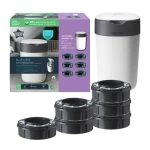 Tommee Tippee Twist Click koš na jednorázové pleny + 6 náhradních kazet (85100402)