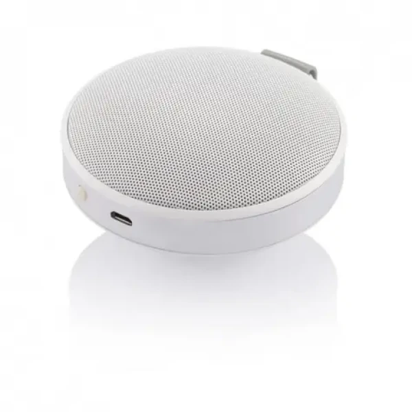XD Design Bezdrátový reproduktor Notos bílá / 3W / BT 4.1 / 500mAh (P326.833)