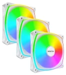 Montech RX120 PRO bílá / Ventilátor PC skříně / 120 mm / ARGB / PWM / 3 ks v balení (RX120 PRO WHITE 3 IN 1)