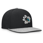 Fanatics Pánská kšiltovka San Jose Sharks NHL Loden Structured Adjustable Flat Brim Cap