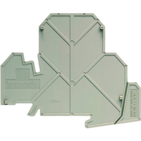 Weidmüller 1839850000 zakončovací deska béžová 50 ks