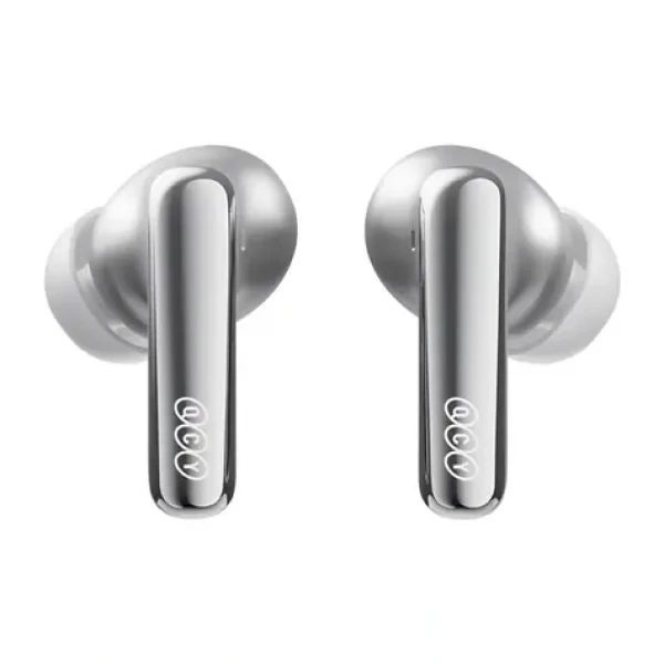 QCY HT18 Lite Titanová / Bezdrátová sluchátka / TWS / ANC / Bluetooth 6.0 / LDAC / IPX5 (HT18 Lite Titanium)
