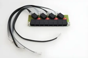 Wantec AW4000 / Rozšiřovací patch panel / Pro Auerswald 4000 / 4x RJ-45 (2033)