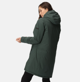 Dámský zimní kabát Yewbank III RWP384-CBH zelený Regatta