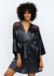 DKaren Housecoat Femi Black