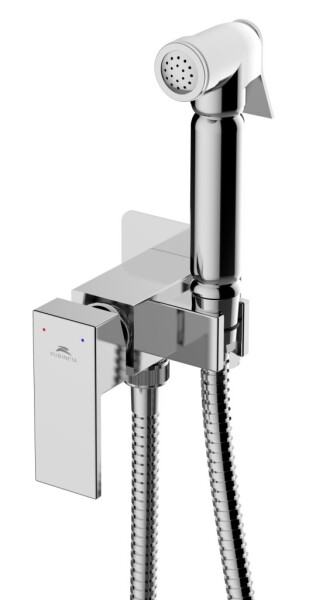 Rubineta - Baterie s bidetovou sprškou MODENA-30 Chrom OLBAMOD30