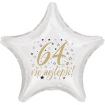 64. narozeniny balónek hvězda Balonky.cz 64. narozeniny balónek hvězda Balonky.cz