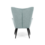 Relaxační křeslo, modrá, sametová látka, AK-303 BLUE2