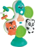 Clementoni Clemmy baby - interaktivní volant - kolotoč se zvířátky