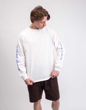 Tričko Gramicci Freedom L/S Tee WHITE