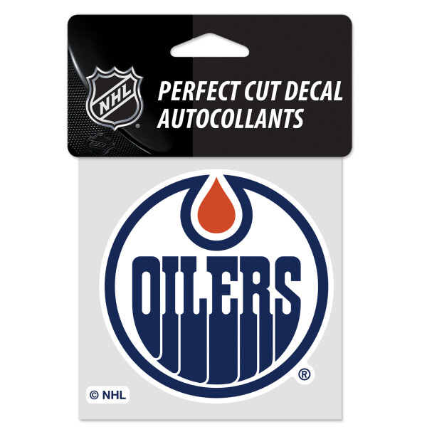 Wincraft Samolepky Edmonton Oilers NHL Perfect Cut Color Decal