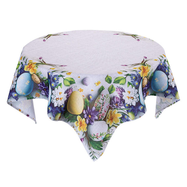 Středový ubrus s potiskem VELIKONOČNÍ VAJÍČKA 85 x 85 cm
