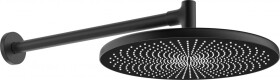 HANSA - Aurelia Hlavová sprcha, průměr 30 cm, matná černá 4726030033
